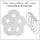 Decoration Round Hanging Ball Paper Lantern Lamps, 12 Inch, (Pack of 5, White)