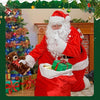 KROGER Santa Hats and Beard for Adults Christmas Costume Decorations Xmas Hats Santa Beard Mask Face Cover for Men Women